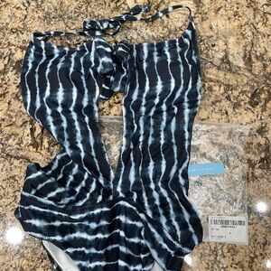 Stylish Tie-Dye One Piece Swimsuit- Live Life on the Beach